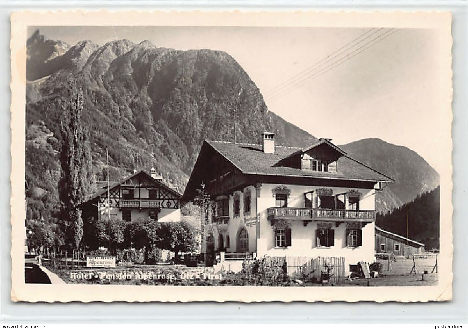 Österreich - Oetz (T) Hôtel-Pension Alpenrose