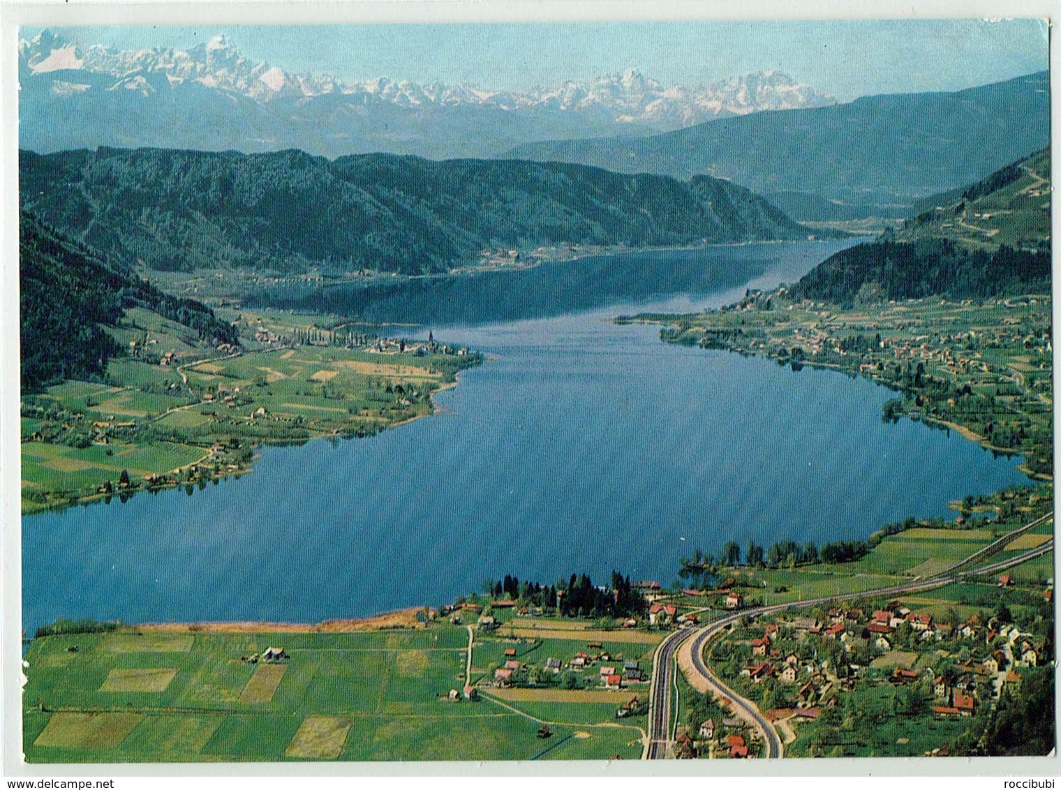 Österreich, Ossiachersee mit Julischen Alpen