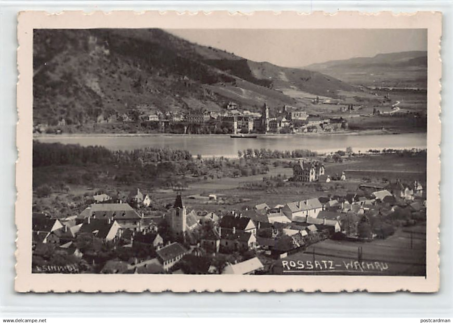 Österreich - Wachau (NÖ) Rossatz - Gesamtansicht