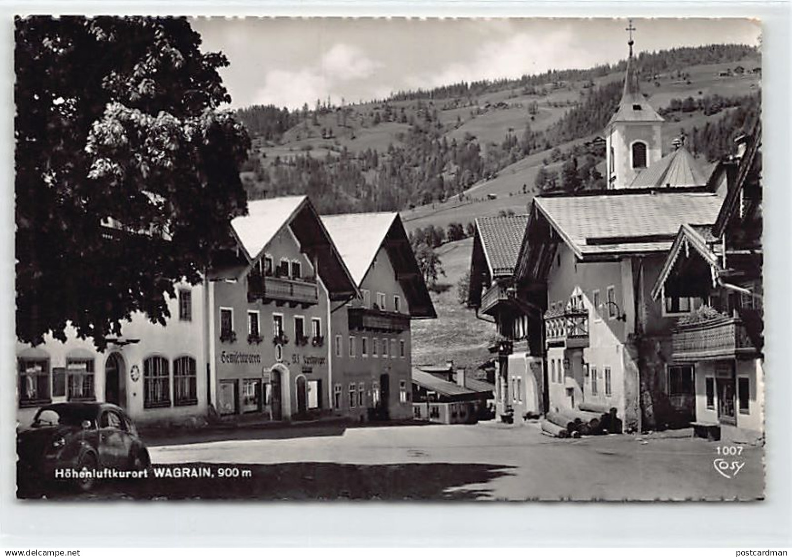 Österreich - Wagrain (S) Gemichtwaren Kirchweger - Kirche