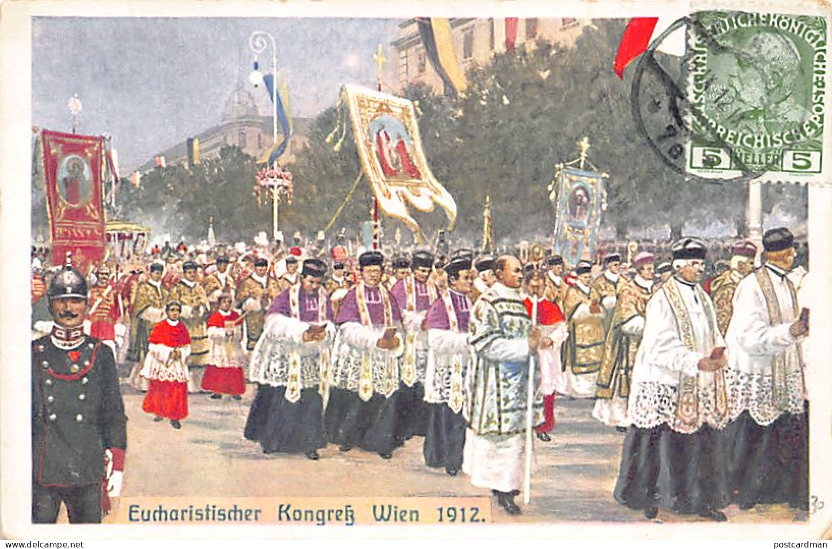 Österreich -  WIEN Mitte - Eucharistischer Kongress 1912