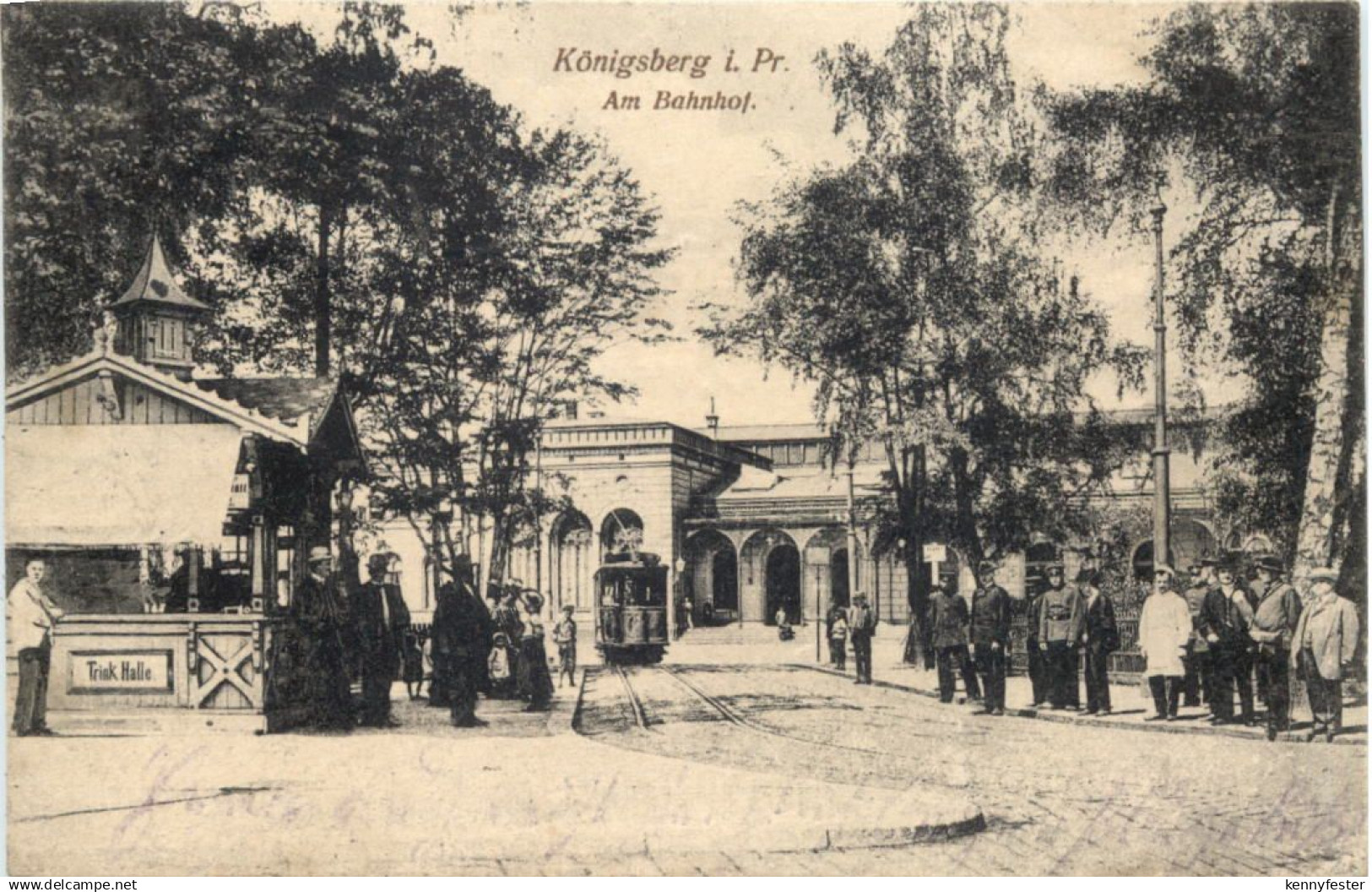 Ostpreussen - Königsberg - Am Bahnhof