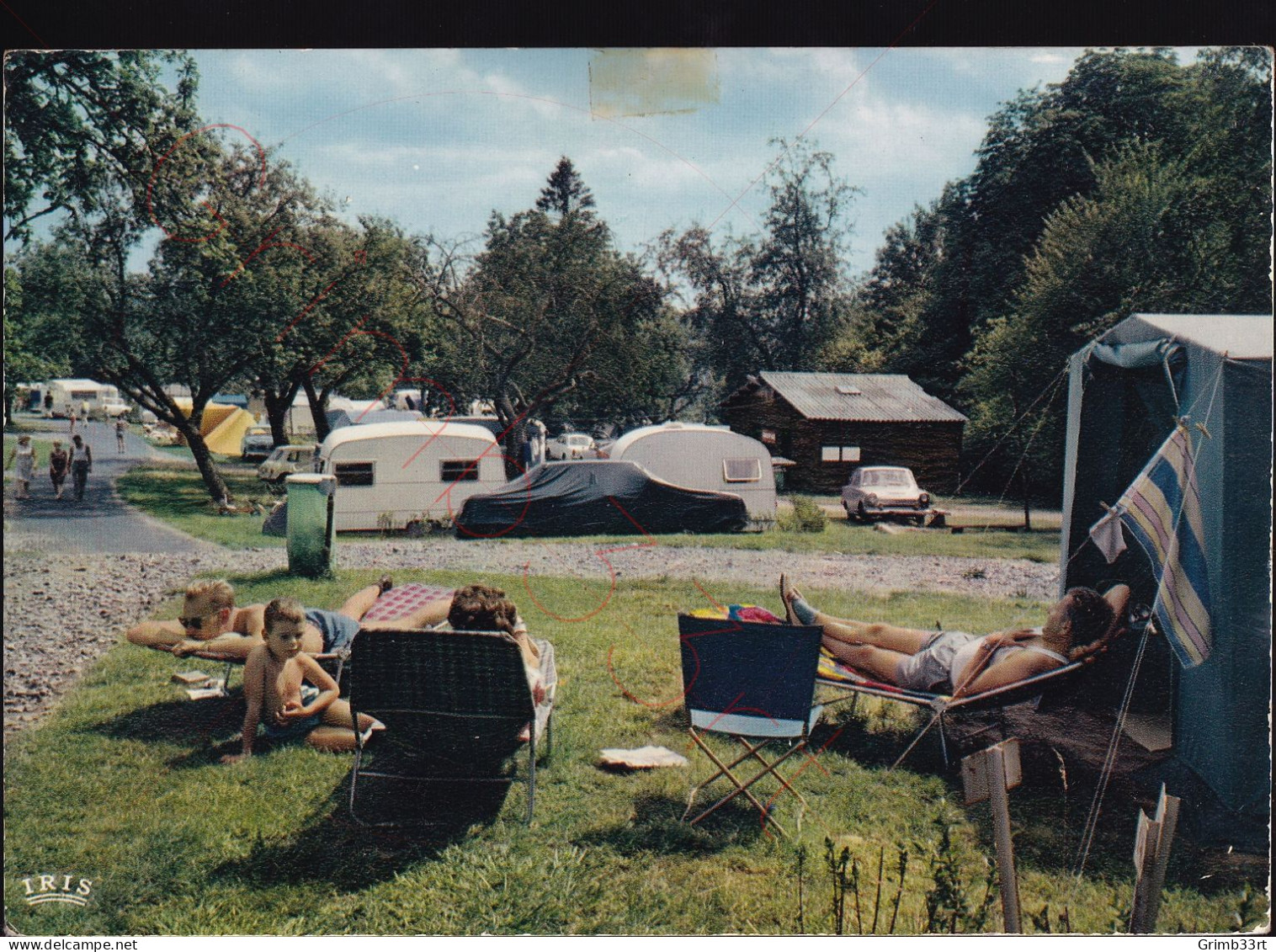 Oteppe - L'Hirondelle - Camping - postkaart