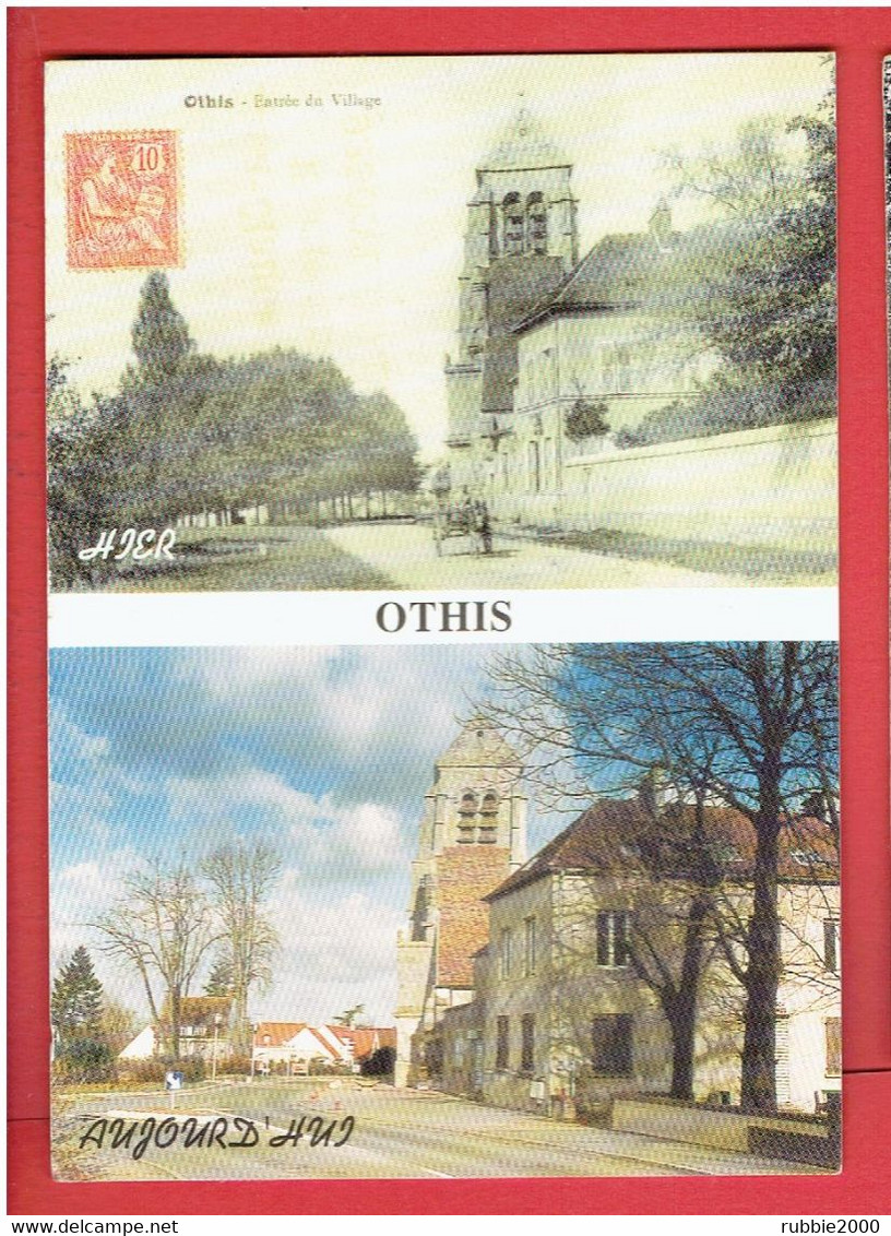 OTHIS 1996 L EGLISE  CARTE EN TRES BON ETAT