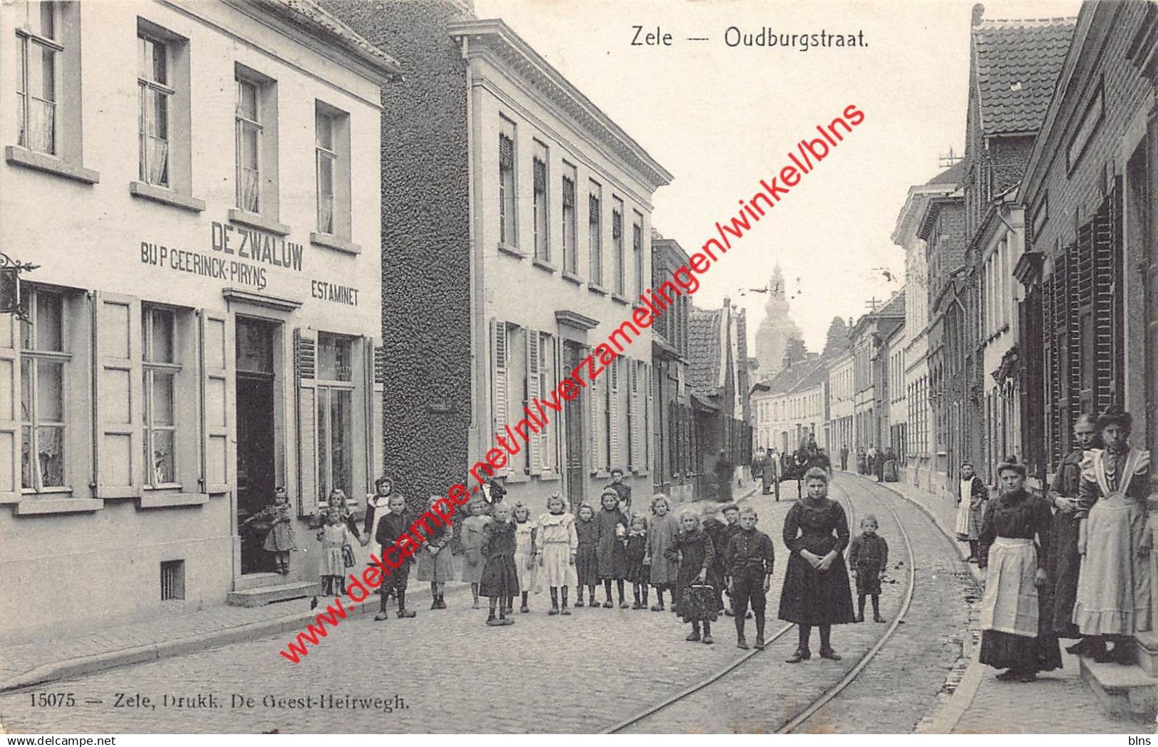 Oudburgstraat - De Zwaluw bij P. Geerinck-Piryns - Zele