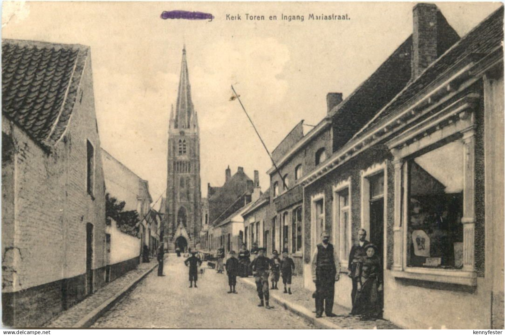 Oudenburg - Kerk Toren - Feldpost