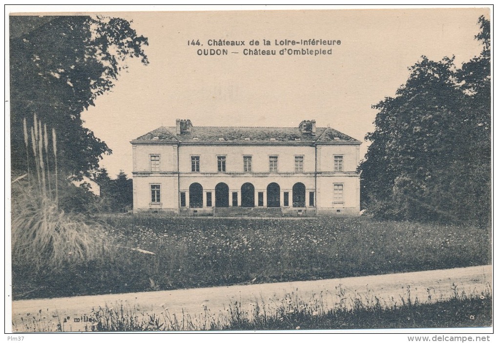 OUDON  - Chateau d'Omblepied