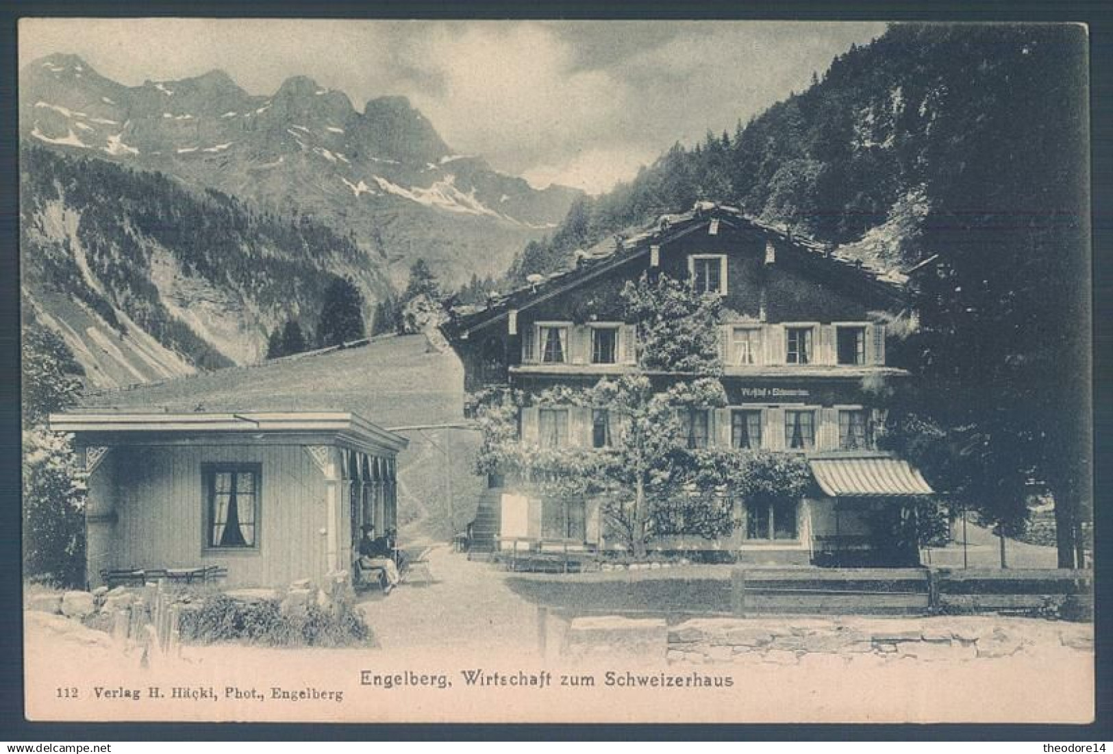 OW Obwald ENGELBERG Wirtschaft zum Schweizerhaus