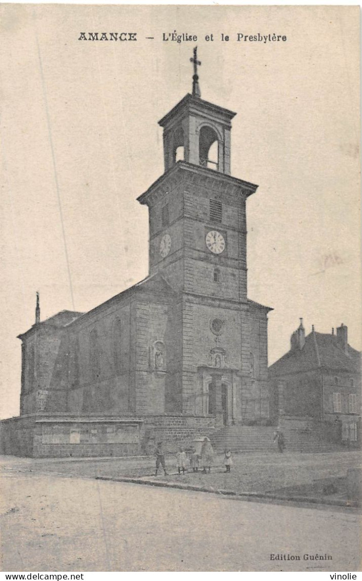 P-24-Mi-Is-7425 : AMANCE EGLISE ET PRESBYTERE