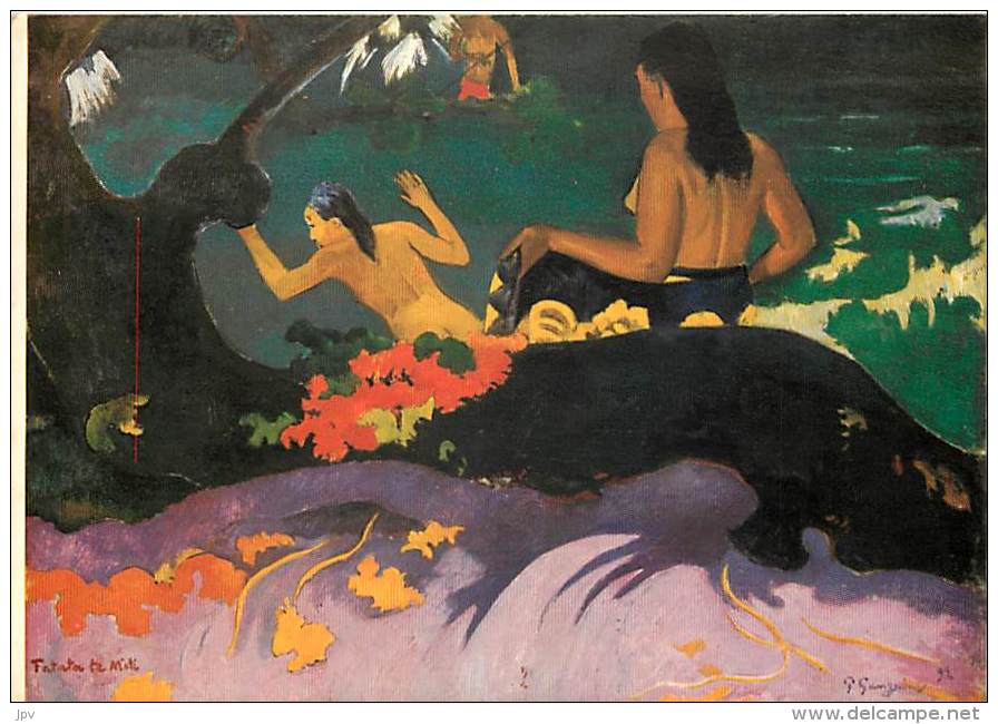 P. GAUGUIN . FATAT TE MITI . POLYNESIE FRANCAISE .