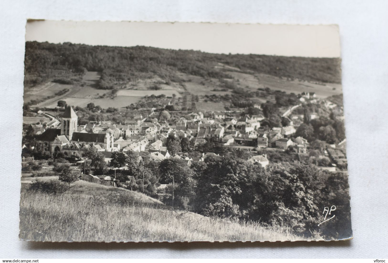 P231, Cpm 1954, Vetheuil, panorama, Val d'Oise 95