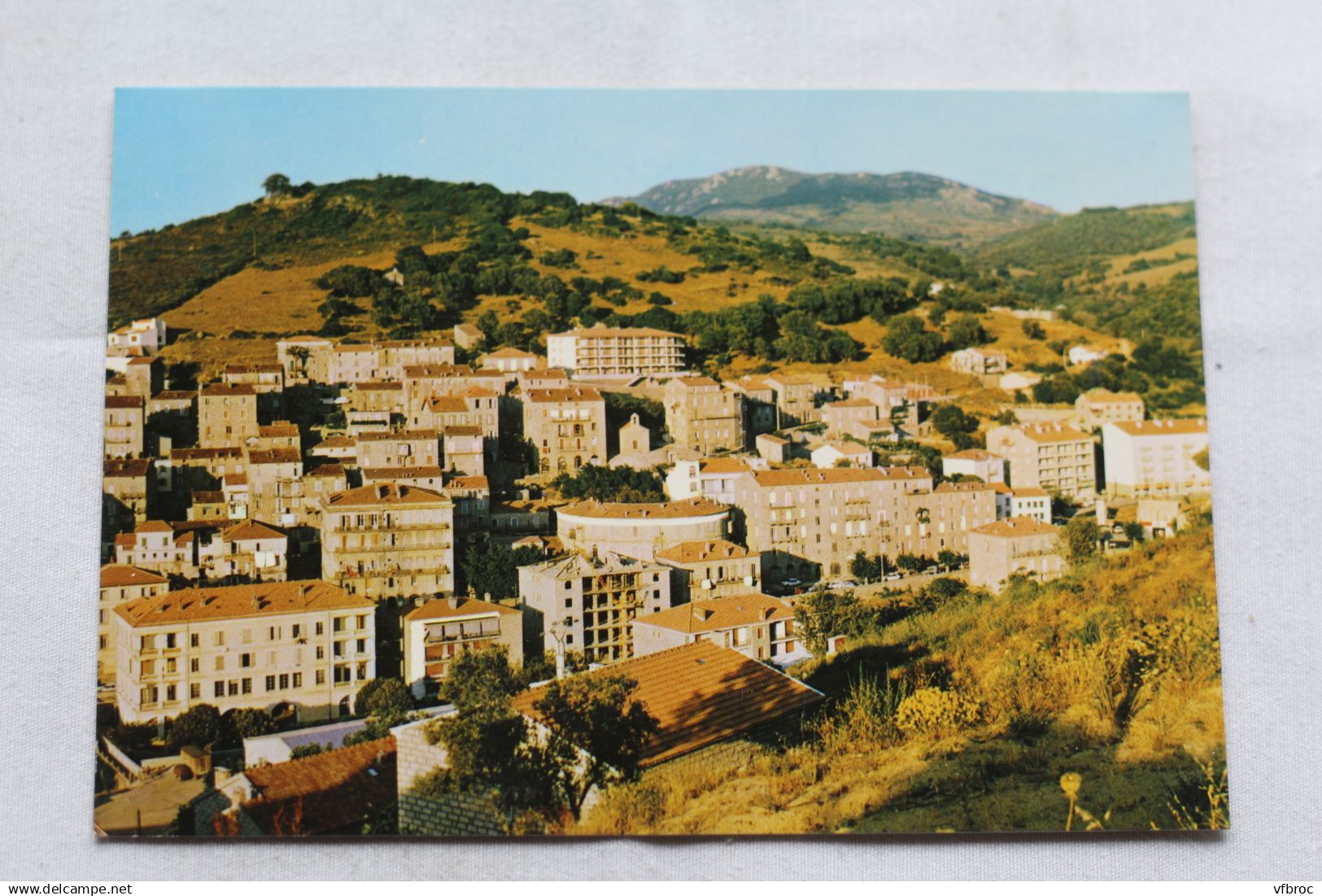 P466, Cpm, Sartene, vue pittoresque sur le beau site de Sartène, Corse 20