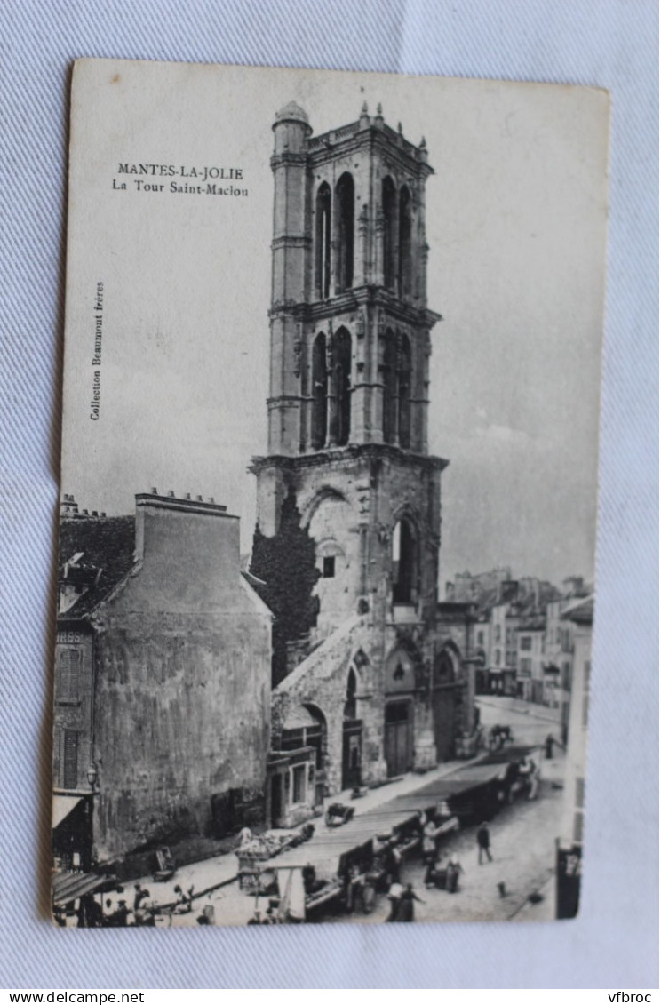 P542, Mantes la Jolie, la tour saint Maclou, Yvelines 78