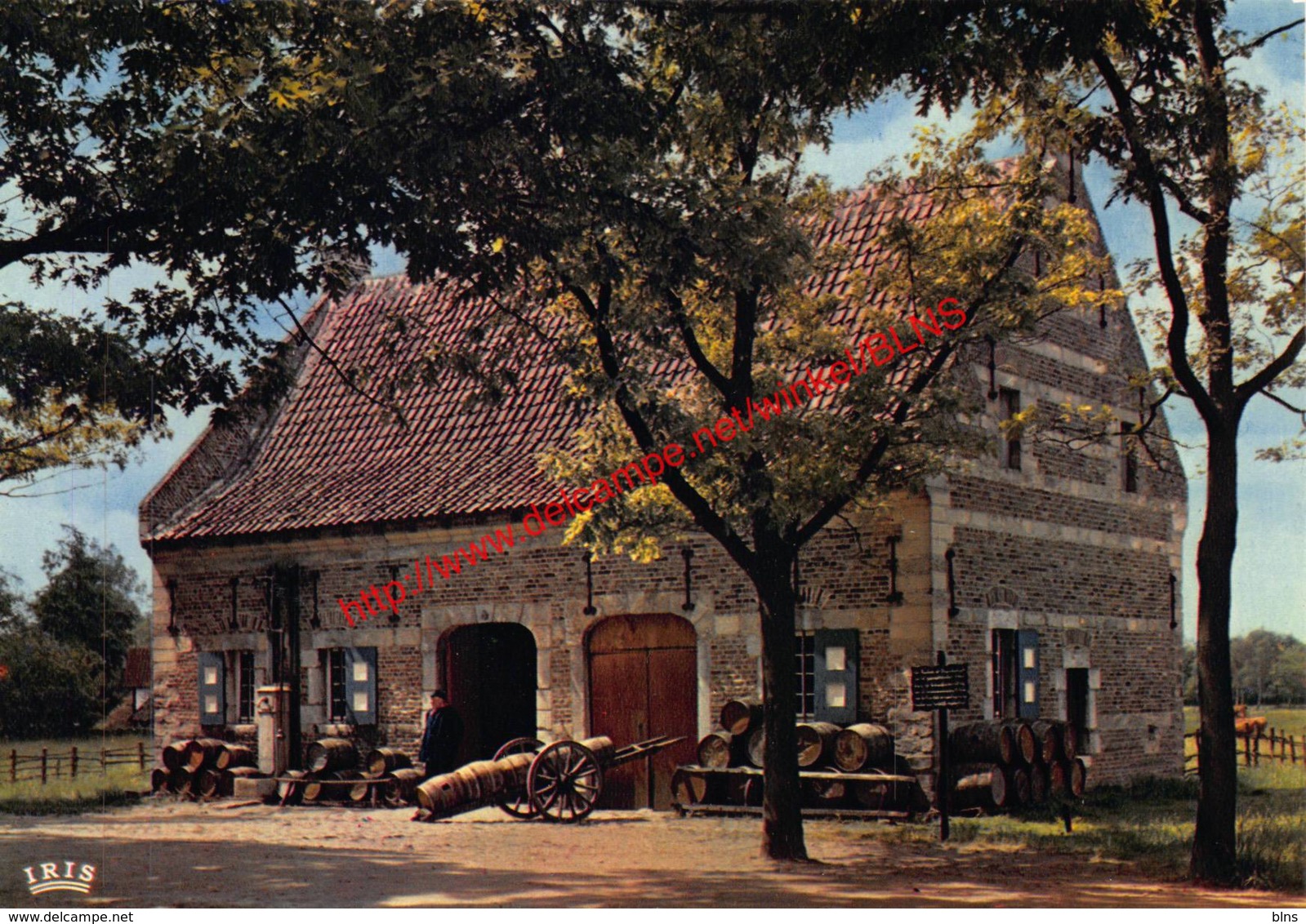 Paanhuis brouwerij uit Diepenbeek - provinciedomein Bokrijk openluchtmuseum - Genk