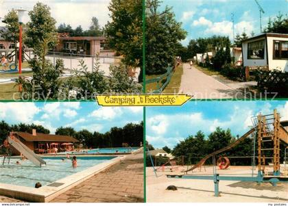 43501010 Kaatsheuvel A.N.W.B. Camping 'T Hoekske Bungalows Freibad Kinderspielpl