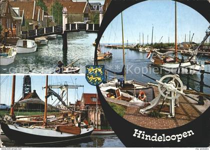 71669199 Hindeloopen Hafen Fischerboot