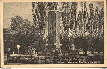 71804056 Meppel Monument Mr. Harm Smeenge Denkmal