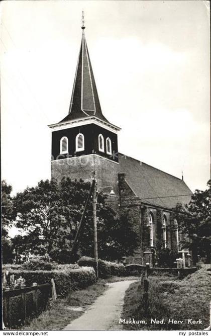 71804372 Makkum Ned Herv Kerk Kirche