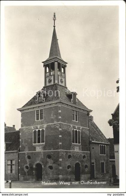 71804373 Makkum Waag met Oudheidkamer