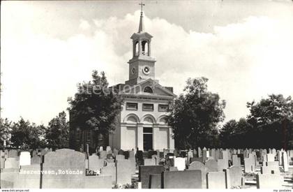 71807664 Heerenveen Rotonde Kerk Kirche Friedhof