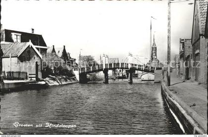 71919163 Hindeloopen Kanal Bruecke