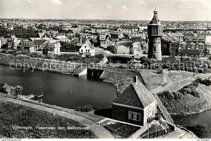 73072377 Vlissingen Panorama met watertoren Vlissingen