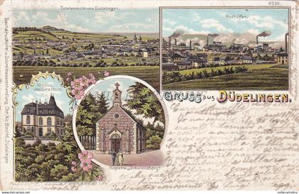 LUXEMBOURG - Gruss aus Düdelingen 1901 Dudelange