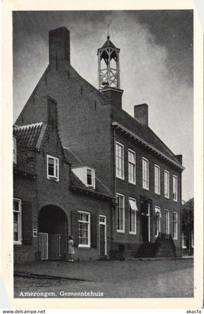 CPA AK AMERONGEN Gemeentehuis NETHERLANDS (728780)