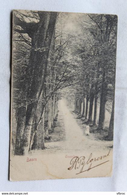 Cpa 1902, Baarn, Troolaan, Hollande, Pays Bas