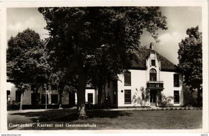 CPA AK Coevorden Kasteel met Gemeentehuis NETHERLANDS (728977)