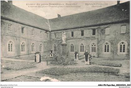 AMAP8-0723-PAYS-BAS - RIJCKHOLT-GRONSVELT - couvent des peres dominicains, cours intérieur