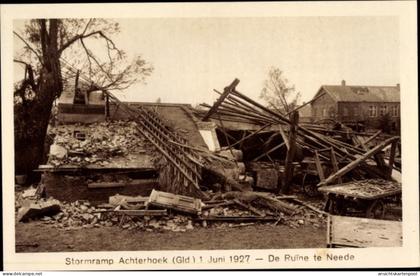 CPA Achterhoek Gelderland, Stormramp 1927, de Ruine te Neede