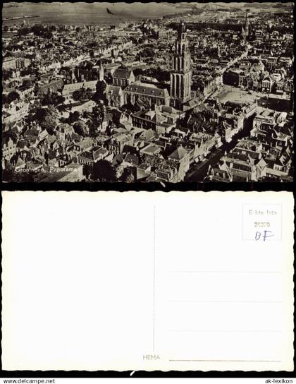 Postkaart Groningen Luftbild 1965