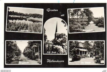 POSTAL     HELLENDOORN  - HOLANDA  - VISTAS VARIAS (VUES PLUSIEURS -SEVERAL VIEWS )