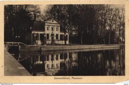 CPA AK Maarssen Gemeentehuis NETHERLANDS (728802)