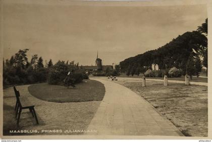 Maassluis // Prinses Julianalaan (Molen) Bromografia? 19??