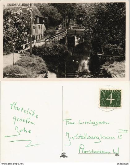 Postkaart Giethoorn-Steenwijkerland Giethoorn Mooi Giethoorn 1960