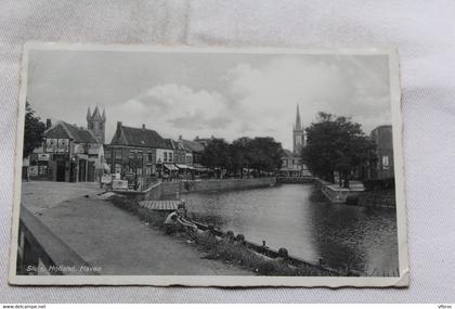 Cpa 1936, Sluis, Holand, haven, Pays Bas