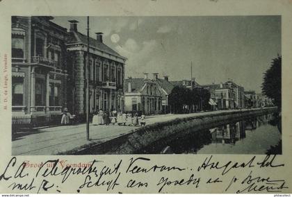 Veendam (Grn.) Groet uit  1900 Topkaart