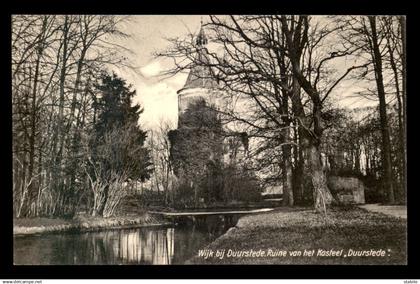 PAYS-BAS - WIJK BIJ DUURSTEDE - RUINE VON HET KASTEEL