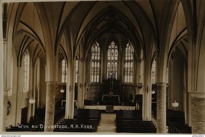 Wijk bij Duurstede (Utr.) FOTOKAART - Interieur R. K. Kerk 19??