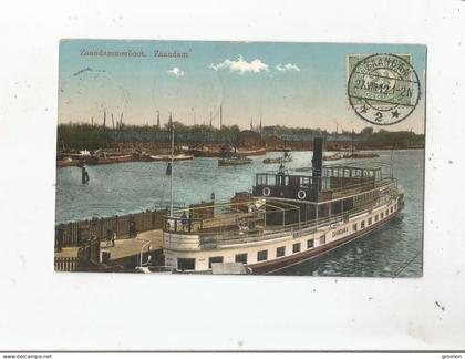 ZAANDAMMERBOOT . ZAANDAM 1912