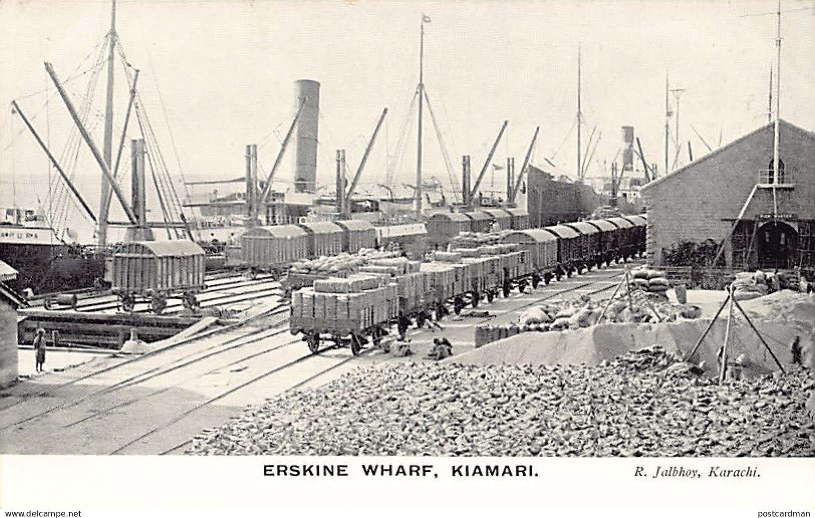 Pakistan - KARACHI - Erskine Wharf - Publ. R. Jalbhoy