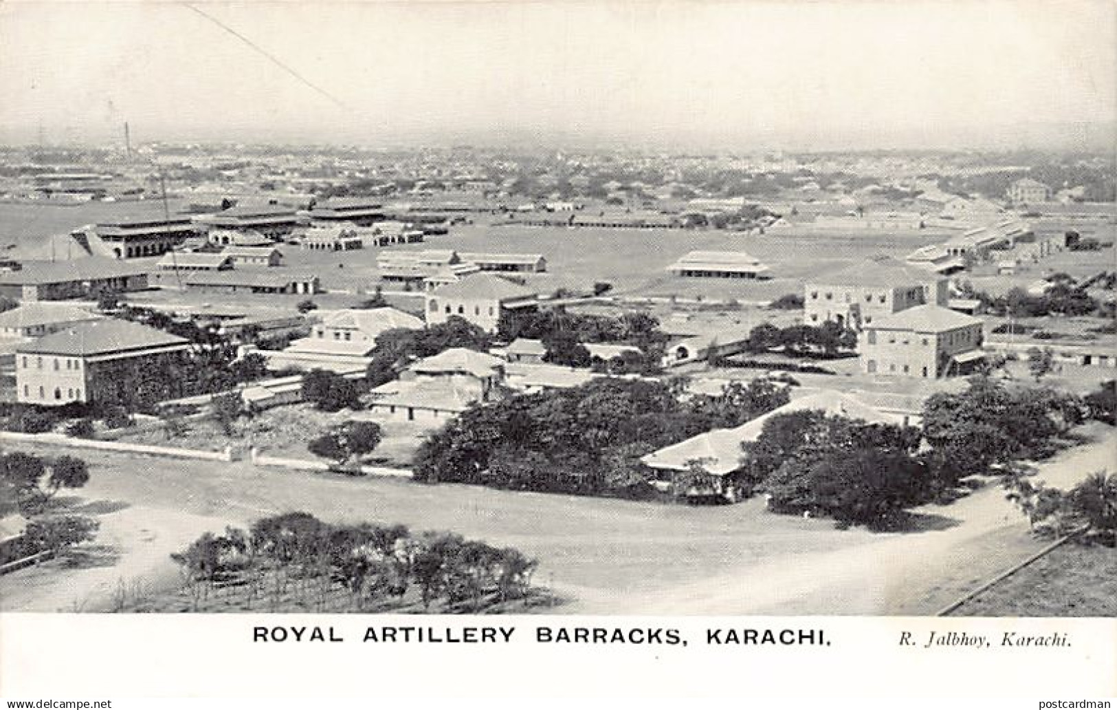 Pakistan - KARACHI - Royal Artillery Barracks - Publ. R. Jalbhoy