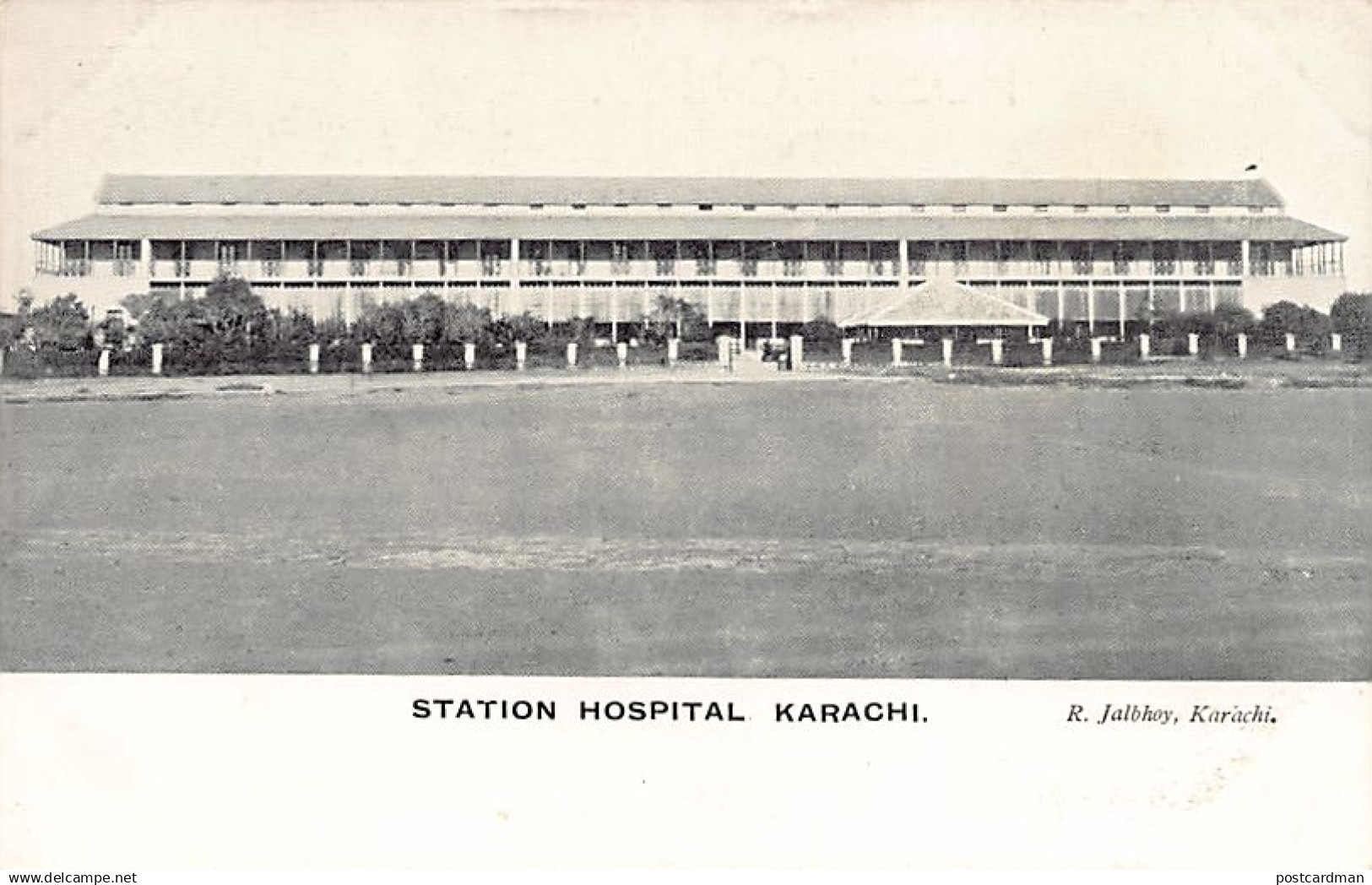 Pakistan - KARACHI - Station Hospital - Publ. R. Jalbhoy