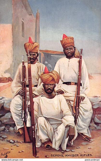 Pakistan - Sepoys, Khyber Rifles - Publ. Raphael Tuck