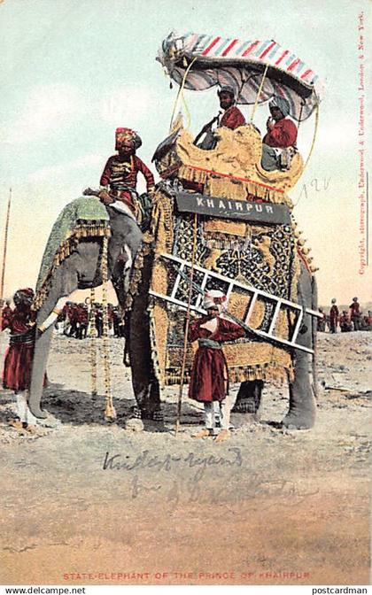 PAKISTAN - State elephant of the Prince of Khairpur