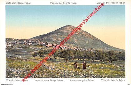 View of Mount Tabor - Palestina Israel