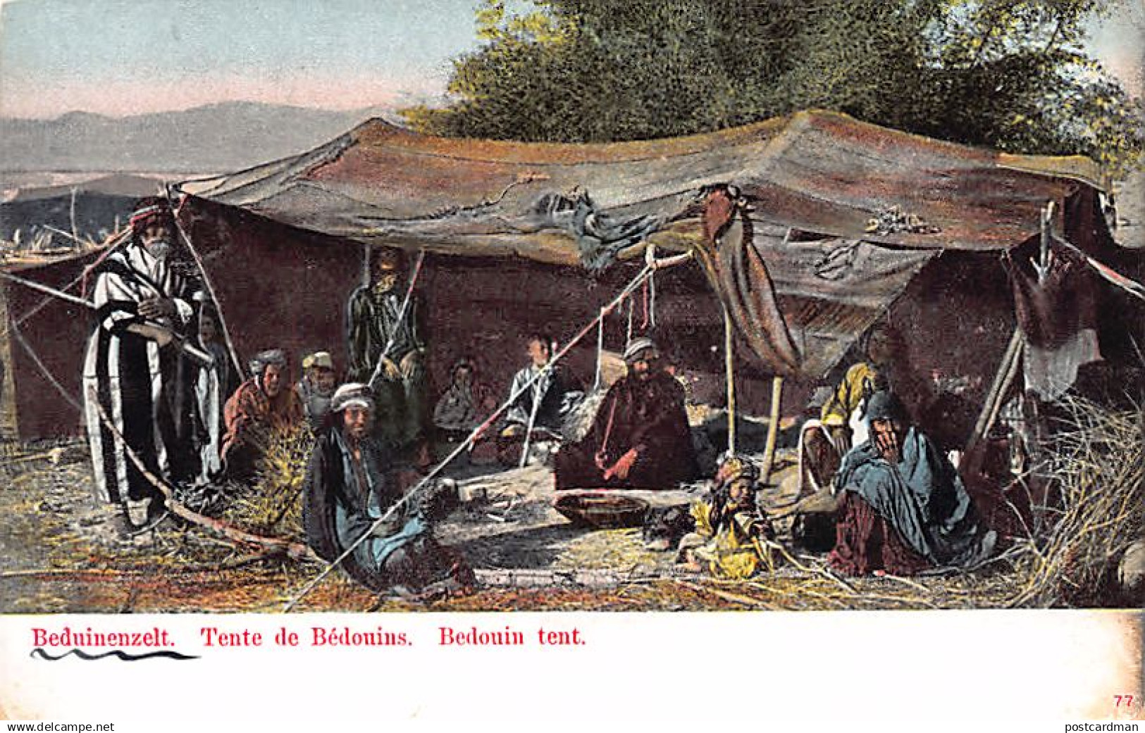 Palestine - Bedouin tent - Publ. unknown 77 20356