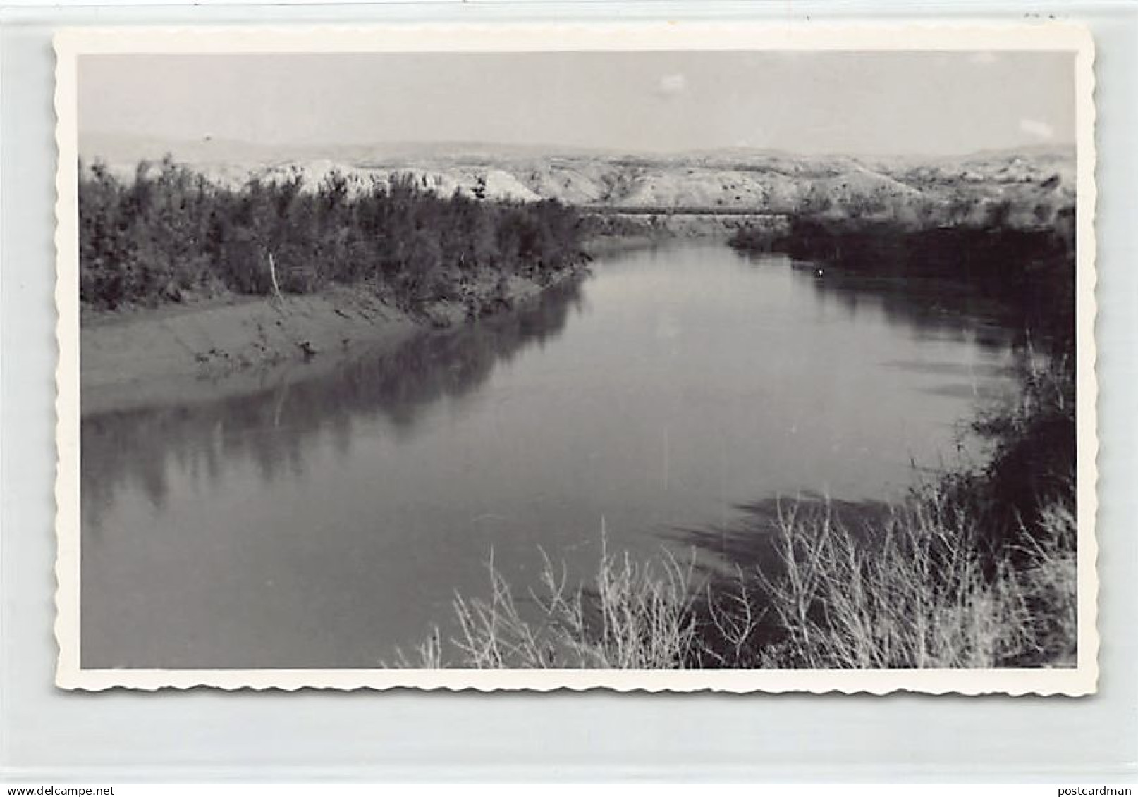 Palestine - Jordan river - PHOTOGRAPH Postcard size - Publ. unknown